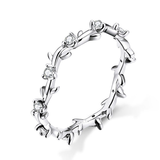 925 Sterling Silver Ring Size 6.0 for Women