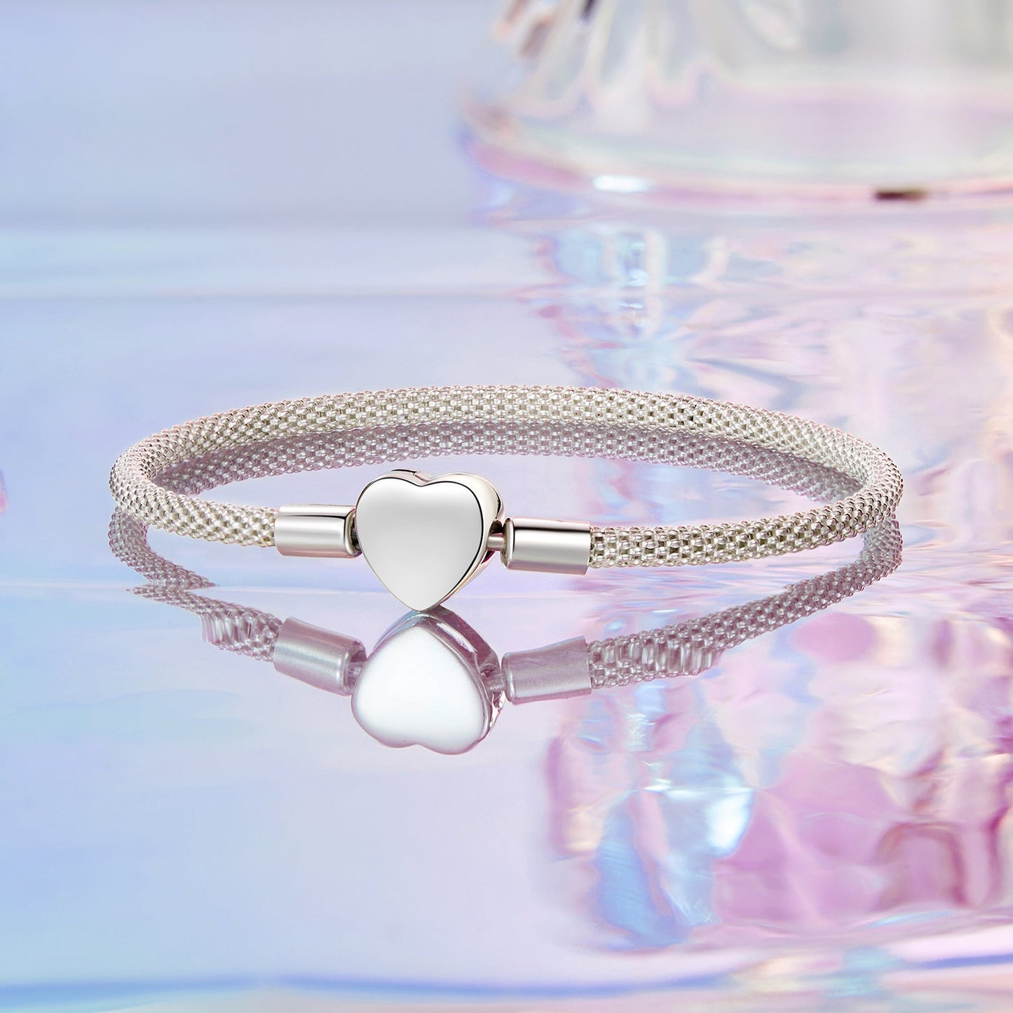 925 Sterling Silver Bracelet 17.0cm Inner Diameter for Women