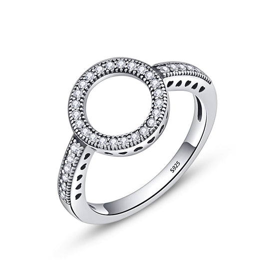 925 Sterling Silver Size 6.0 Ring for Women