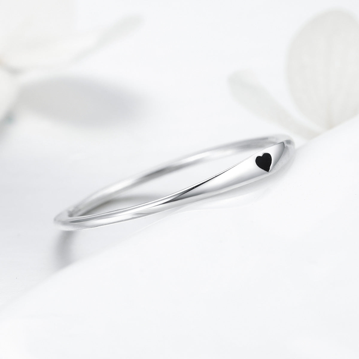 925 Sterling Silver Ring - Size 5.0, 2mm Width, S925 for Women