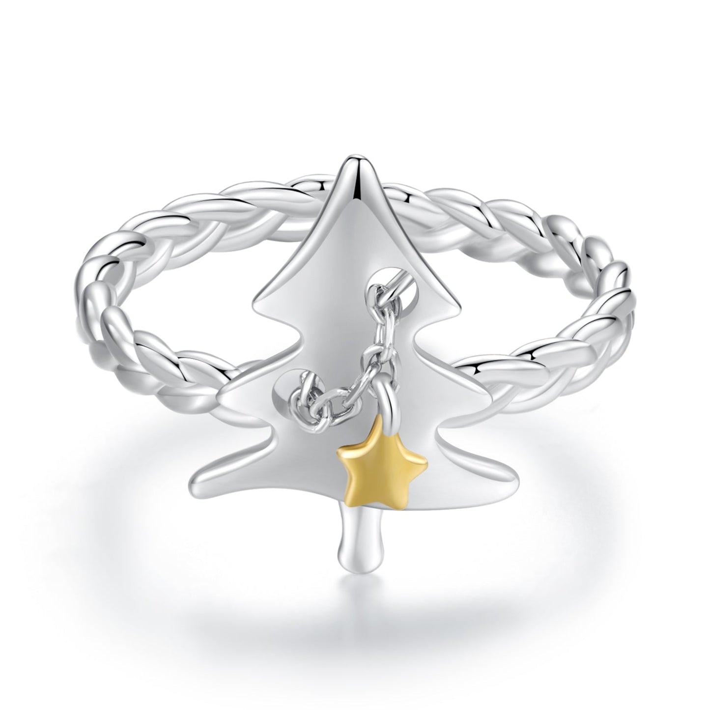 925 Sterling Silver Gold Plated Rings for Women