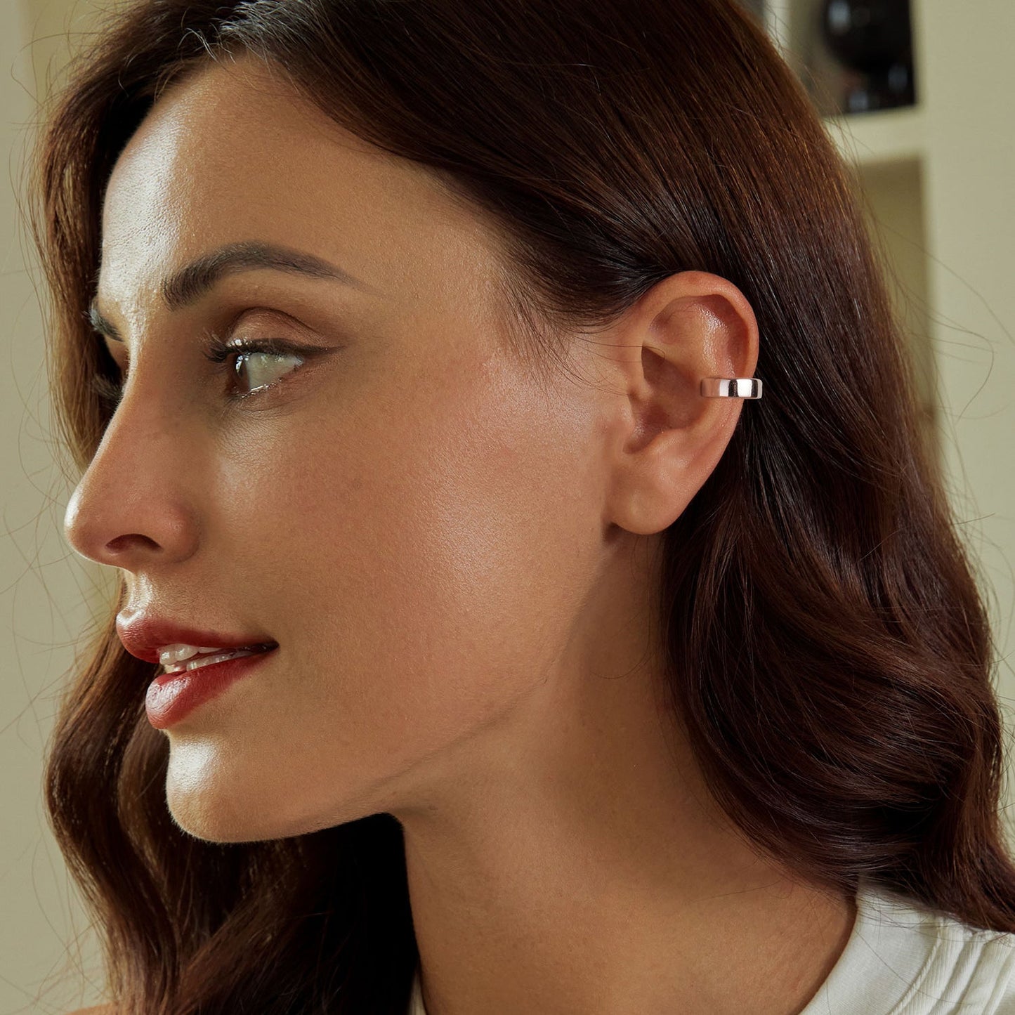 S925 Sterling Silver Plated Platinum Earrings
