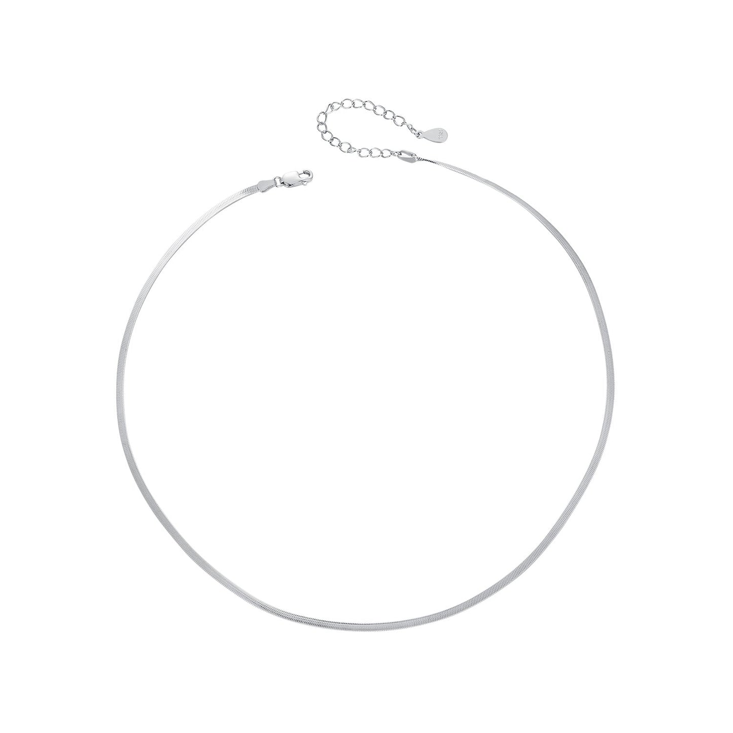 925 Sterling Silver Necklaces for Women - Length 400mm