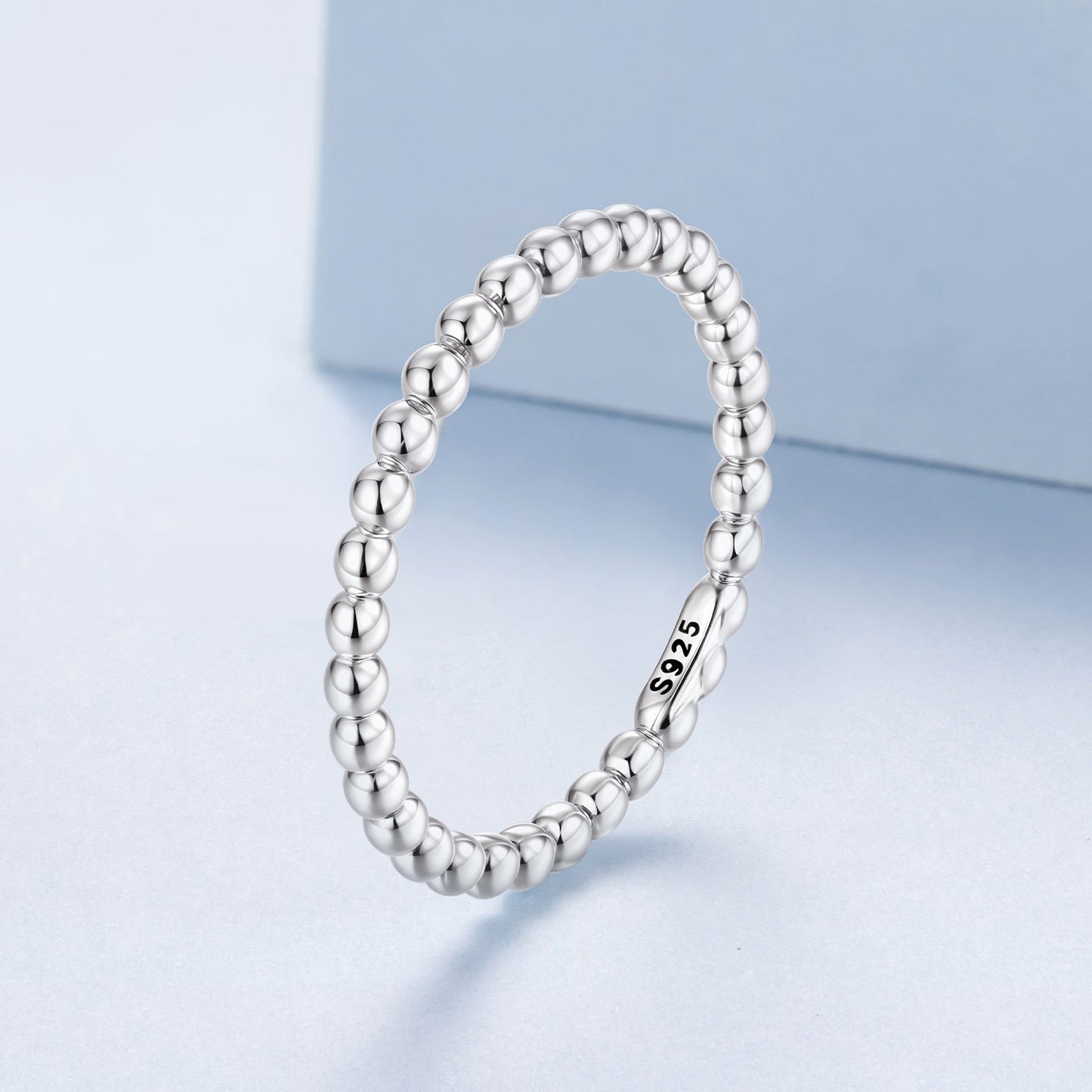 925 Sterling Silver Oxidized 0.17cm Ring for Women Size 6.0