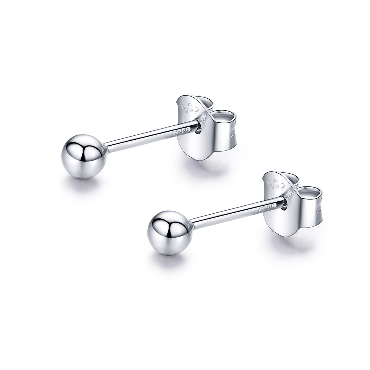 925 Sterling Silver Stud Earrings for Women