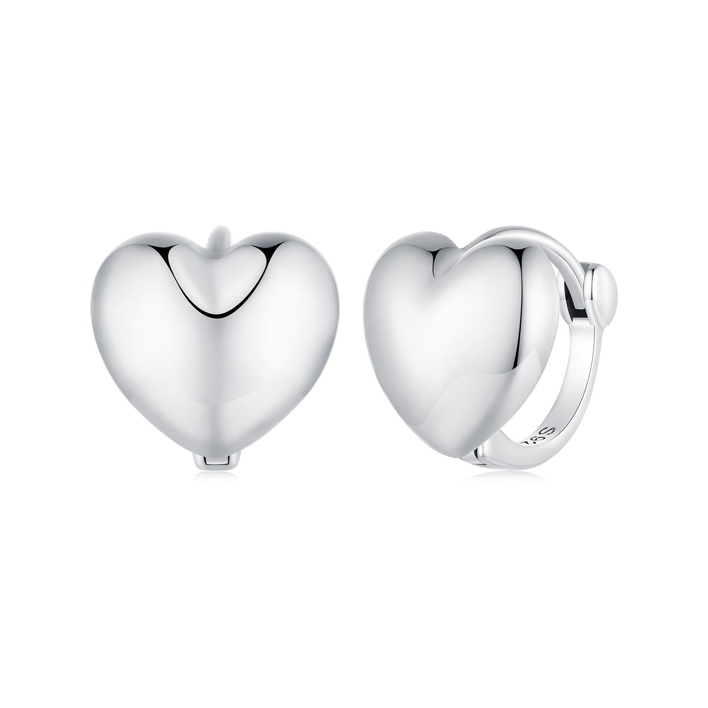 S925 Oxidized Silver 11mm Earrings for Women