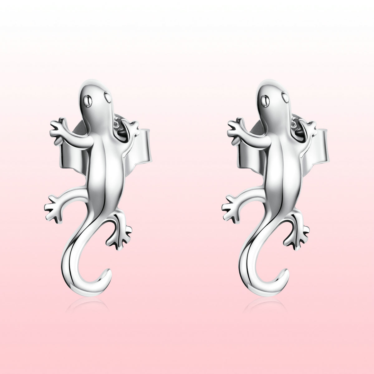 925 Sterling Silver Earrings 1.3*0.6cm for Women