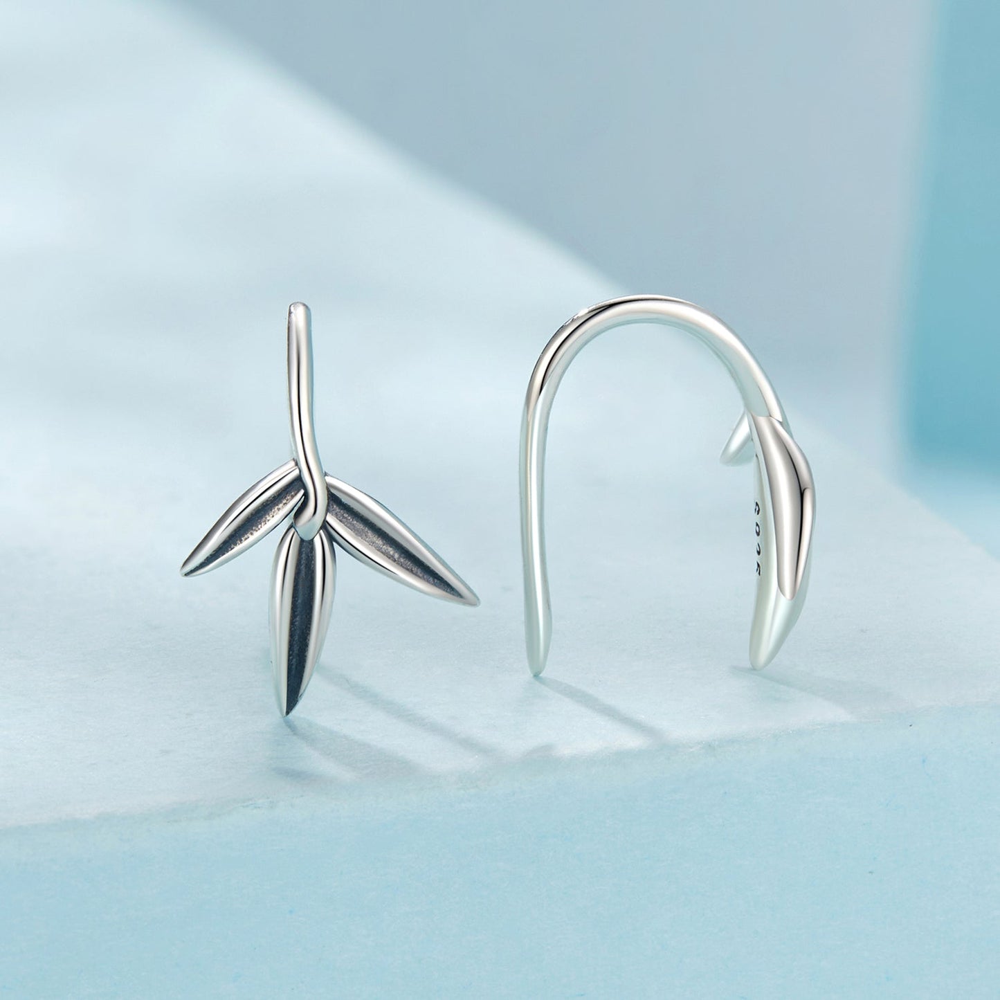 925 Sterling Silver Oxidized Silver Earrings for Women