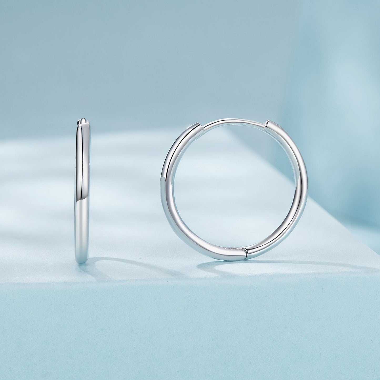 925 Sterling Silver & White Gold Plated Earrings for Women