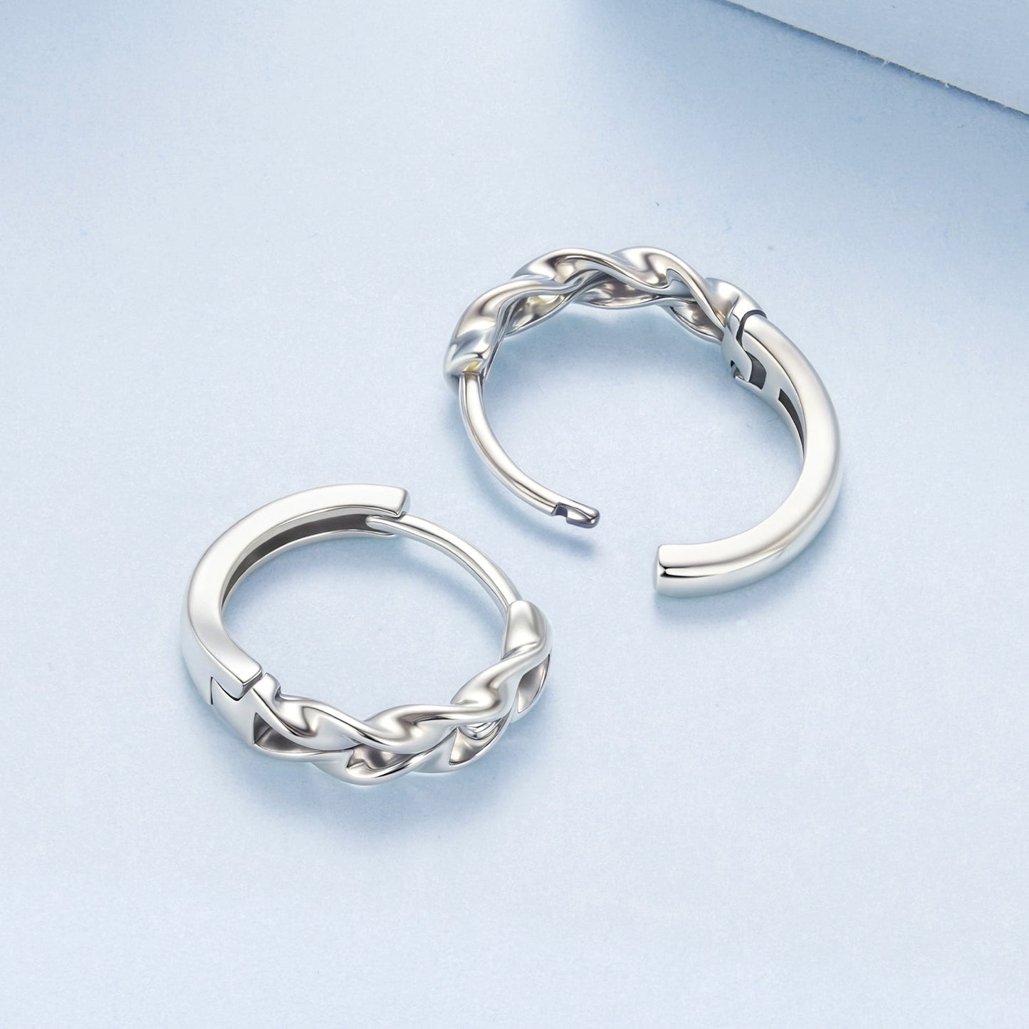 925 Sterling Silver Earrings for Women with Oxidized Finish