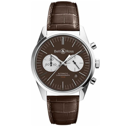 Bell & Ross Men's Officer Brown