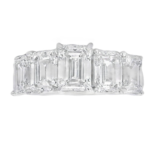 4.00ct Lab Grown Diamond Eng Only 14KT White Gold