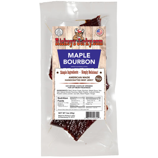 Jerky - Maple Bourbon