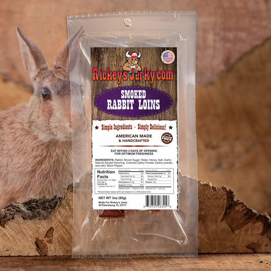 Jerky - Smoked Rabbit Loins