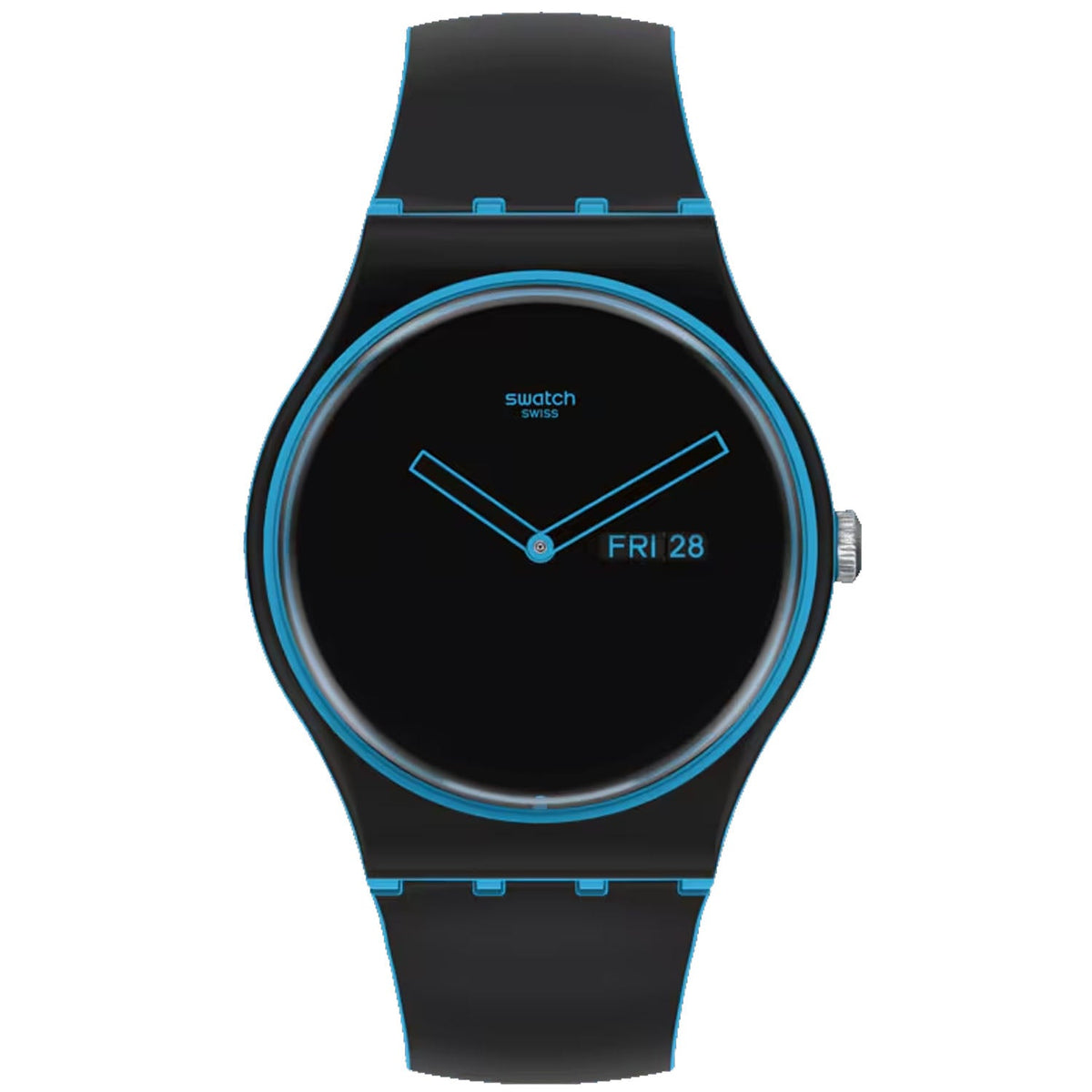 Swatch Men's Originals Monthly Drops Minimal Line Blue