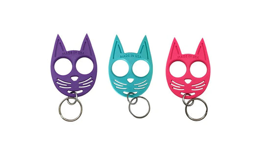 My Kitty Self-Defense Cat Keychain