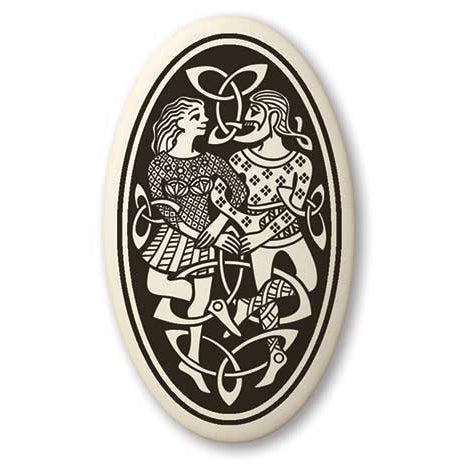 Celtic Ceramic Pendant - Various Designs